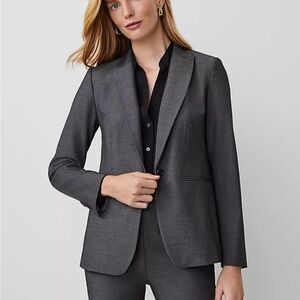 Ann Taylor Charcoal Blazer